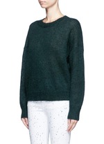 Front View -Click To Enlarge 'Clifton' mohair blend sweater