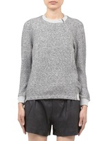 Theory&nbsp;Sonan zip-detail pullover