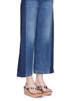 Figure View -Click To Enlarge 'Rosa' beaded cork wedge sandals