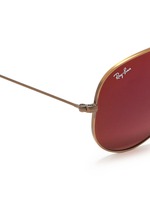 Detail View -Click To Enlarge 'Aviator Large Metal' mirror sunglasses