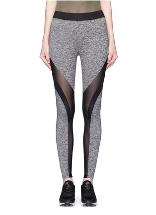 Main View - Click To Enlarge Main View - Click To Enlarge - KORAL - 'Frame' Powermesh panel performance leggings