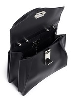 Detail View -Click To Enlarge 'Hava' small top handle leather bag