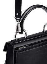 Detail View -Click To Enlarge 'Hava' small top handle leather bag