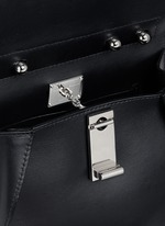 Detail View -Click To Enlarge 'Hava' small top handle leather bag