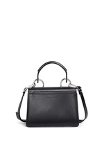 Back View -Click To Enlarge 'Hava' small top handle leather bag