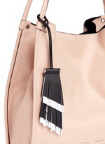 Detail View -Click To Enlarge Medium calfskin leather tote