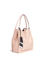 Front View -Click To Enlarge Medium calfskin leather tote