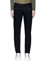 Detail View -Click To Enlarge 'Rockstud Untitled' denim chinos