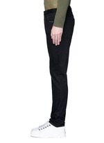 Detail View -Click To Enlarge 'Rockstud Untitled' denim chinos