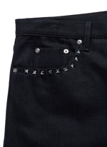 Click To Enlarge 'Rockstud Untitled' denim chinos