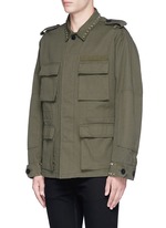 Front View -Click To Enlarge 'Rockstud Untitled' field jacket