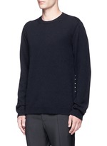 Front View -Click To Enlarge 'Rockstud Untitled' cashmere sweater