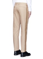 Back View -Click To Enlarge Side stripe cotton blend chinos