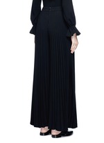 Back View -Click To Enlarge Plissé pleat crepe pants