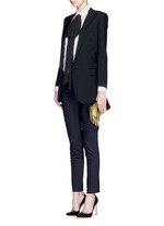 Figure View -Click To Enlarge 'Angel Hair' fringe suede chain clutch