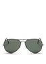 首图 - 点击放大 首图 - 点击放大 - RAY-BAN - 'Aviator Large Metal II' sunglasses