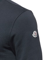 Detail View -Click To Enlarge Down jacket embroidery sweatshirt