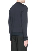 Back View -Click To Enlarge Down jacket embroidery sweatshirt
