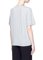 Back View -Click To Enlarge 'Falabella' chain cutout neck T-shirt