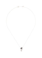 Main View -Click To Enlarge 'Little Seahorse' diamond 18k white gold necklace