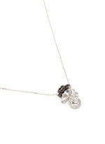 Figure View -Click To Enlarge 'Little Seahorse' diamond 18k white gold necklace