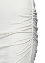 Detail View -Click To Enlarge Ruche side jersey dress