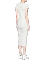 Back View -Click To Enlarge Ruche side jersey dress