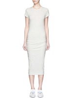 Main View -Click To Enlarge Ruche side jersey dress
