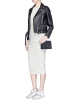Figure View -Click To Enlarge Ruche side jersey dress