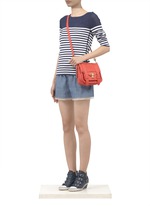 Ash&nbsp;Genial leather wedge sneakers