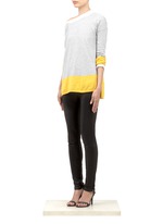 Vince&nbsp;Colour-block pullover