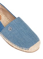 Detail View -Click To Enlarge 'Kendrick' denim espadrille slip-ons