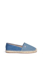 Main View -Click To Enlarge 'Kendrick' denim espadrille slip-ons