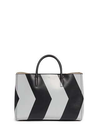 Main View - Click To Enlarge Main View - Click To Enlarge - Anya Hindmarch - 'Ebury Maxi Featherweight Chevrons' leather tote