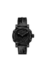 Main View -Click To Enlarge Batman DNA Gotham City PVD coated watch
