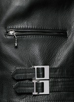 Detail View -Click To Enlarge Leather biker jacket