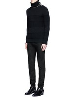 Figure View -Click To Enlarge 'Rico' back strap skinny jeans