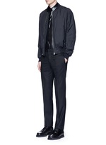 Figure View -Click To Enlarge Silk blend lamé shirt