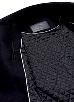 Detail View -Click To Enlarge Double breasted peacoat