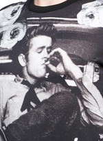 Detail View -Click To Enlarge 'James Dean' print T-shirt