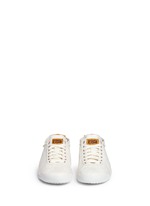 Front View -Click To Enlarge 'Mexico 66' denim sneakers