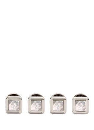 Main View - Click To Enlarge Main View - Click To Enlarge - Babette Wasserman - 'Celtic' mother-of-pearl stud set