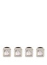 Main View - Click To Enlarge Main View - Click To Enlarge - Babette Wasserman - 'Celtic' mother-of-pearl stud set