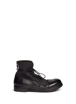 Main View -Click To Enlarge 'Bolla Zucca Zeppa' lace-up boots