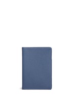 Main View -Click To Enlarge Fine grain leather passport holder