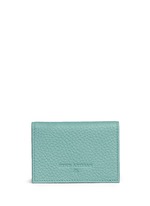 Figure View -Click To Enlarge Pebble grain leather multi card holder