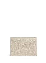 Main View -Click To Enlarge Pebble grain leather multi card holder