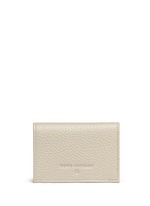 Figure View -Click To Enlarge Pebble grain leather multi card holder