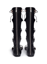 Back View -Click To Enlarge 'Sofia' leather gladiator sandals