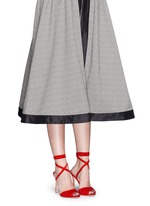 Figure View -Click To Enlarge 'Josie' ankle strap suede sandals
